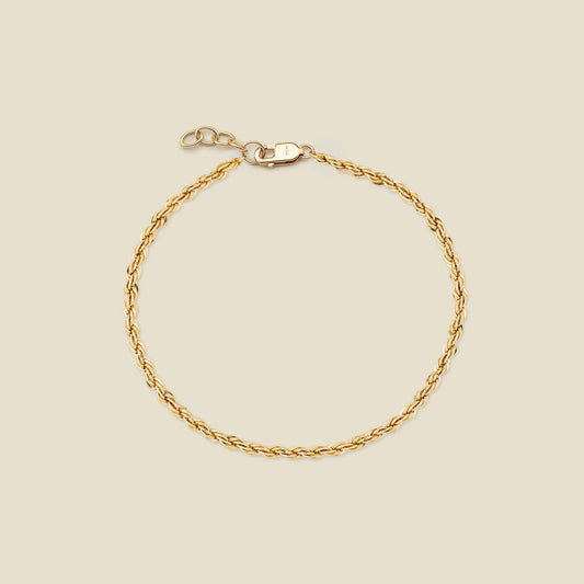 French Rope Chain Bracelet