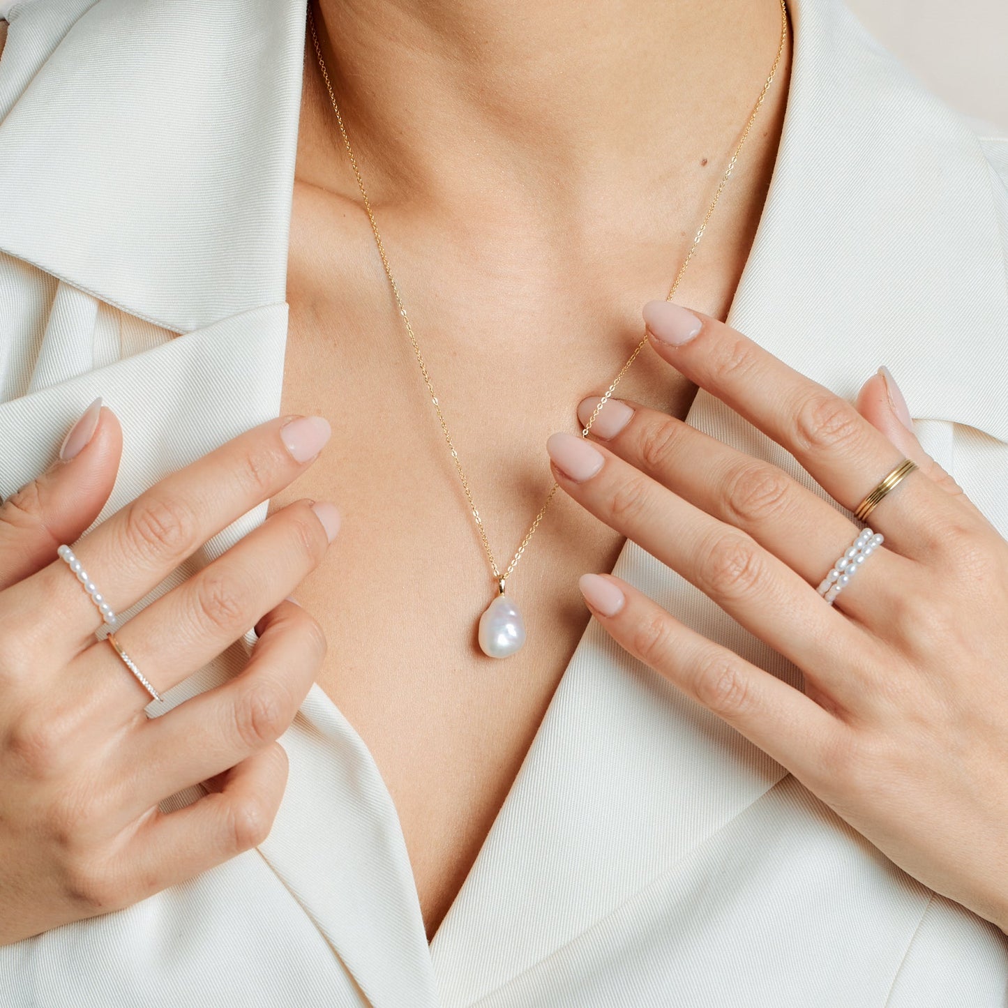 Baroque Pearl Necklace