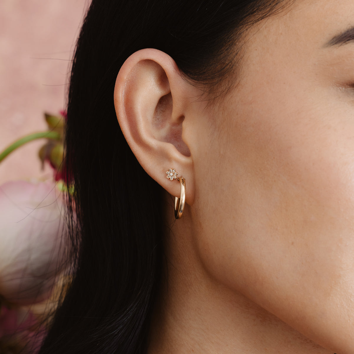 Flora Luxe Stud Earrings