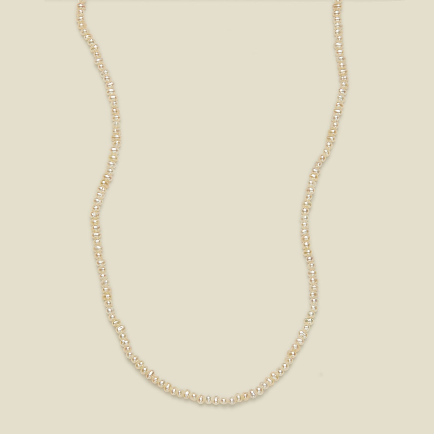 Pearl Strand Choker Necklace