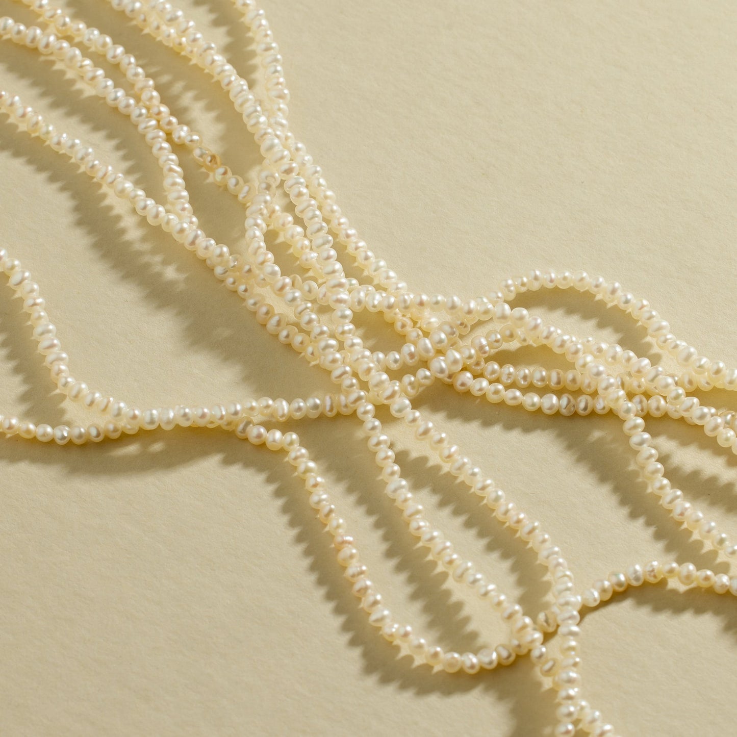 Pearl Strand Choker Necklace