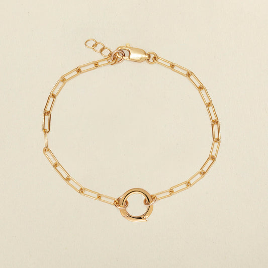 Jude Link Lock Bracelet