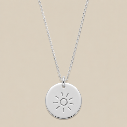 Sunny Disc Necklace