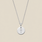 Cross Disc Necklace