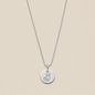 Teddy Bear Disc Necklace