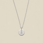 Pine Tree Disc Necklace