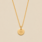 Sunny Disc Necklace