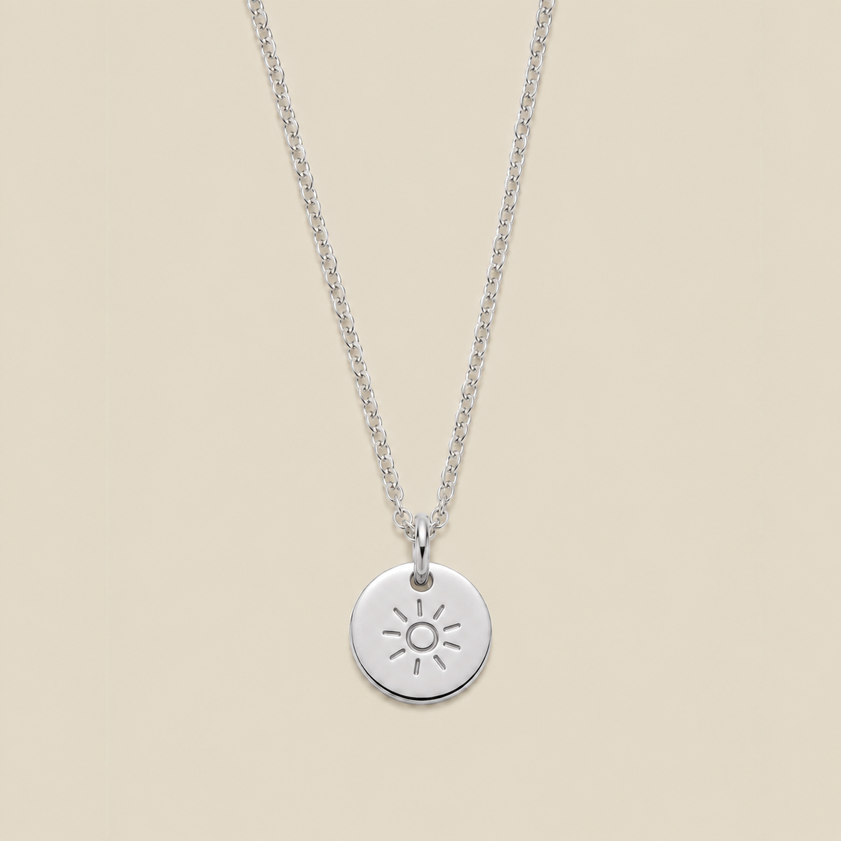 Sunny Disc Necklace