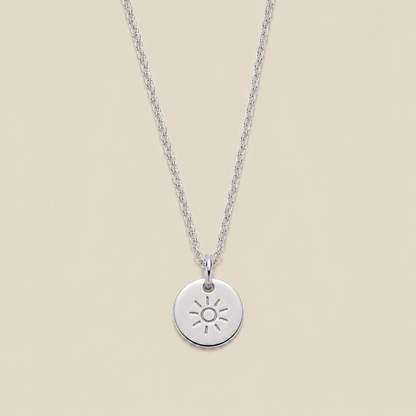 Sunny Disc Necklace