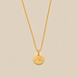 The Wave Disc Necklace