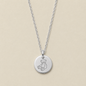 Teddy Bear Disc Necklace