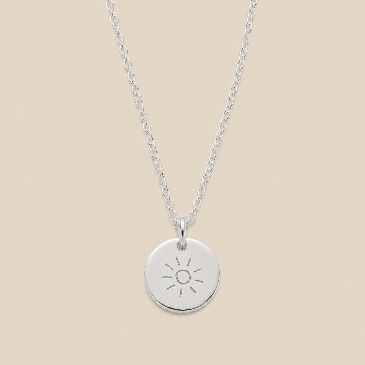 Sunny Disc Necklace