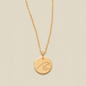 The Wave Disc Necklace
