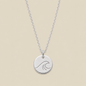 The Wave Disc Necklace