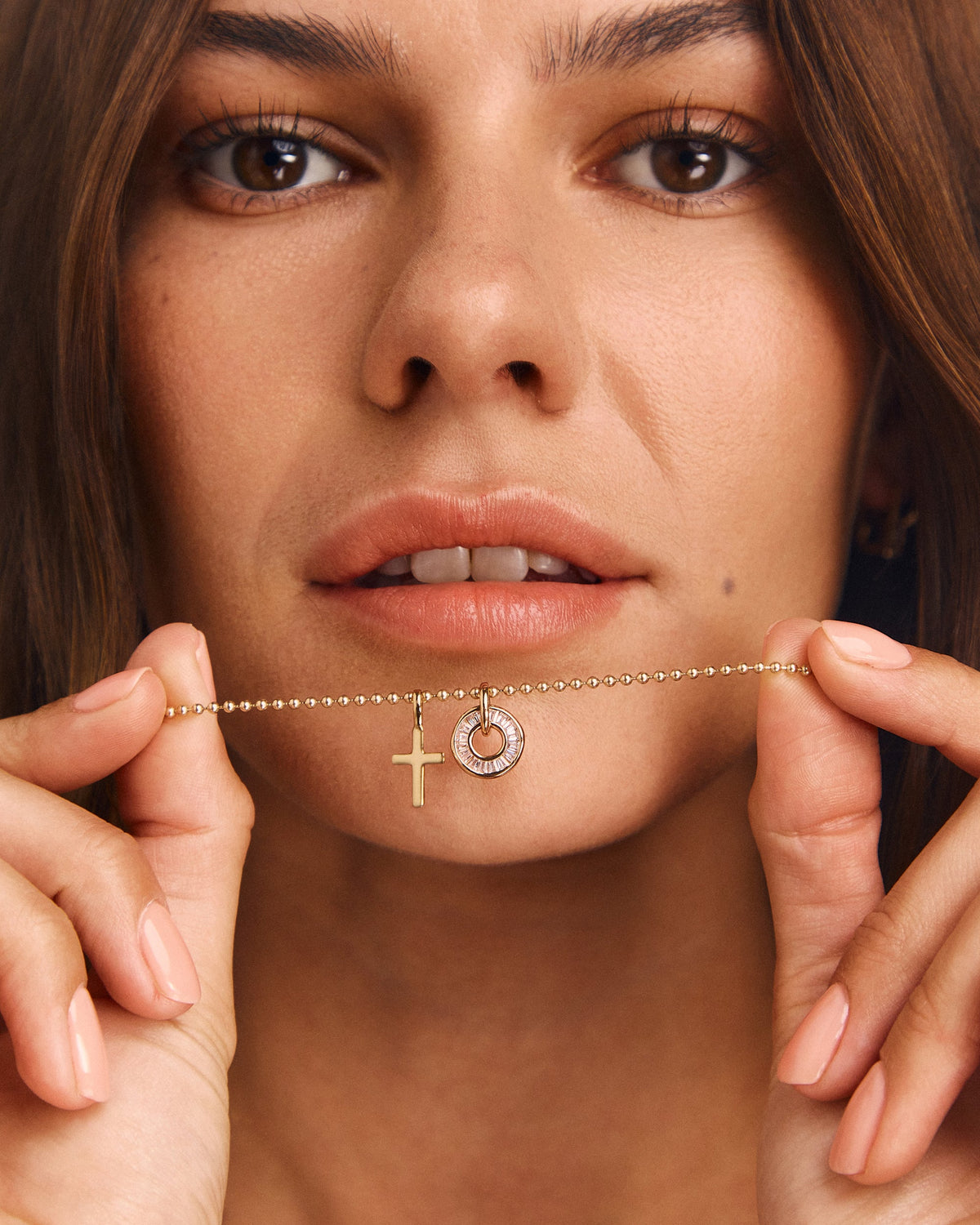 October Baguette Birthstone Necklace