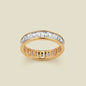 April Baguette Birthstone Ring