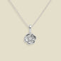 August Birth Flower Charm Necklace