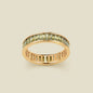 August Baguette Birthstone Ring