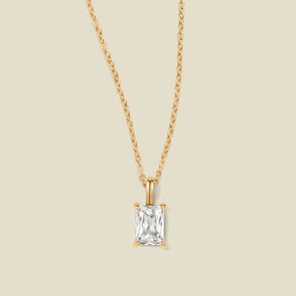Baguette Charm Necklace