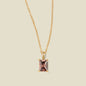 Baguette Charm Necklace