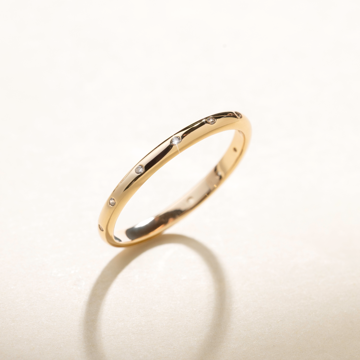 CZ Poppy Eternity Stacking Ring