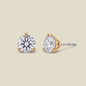CZ Martini Stud Earrings