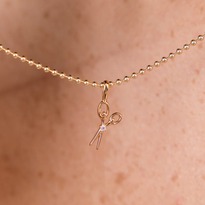 Scissors Charm