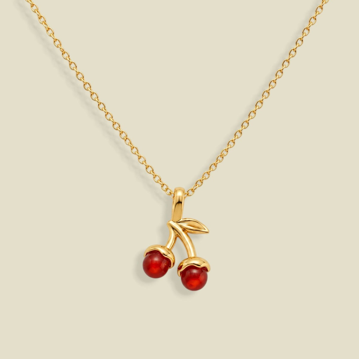 Cherry Charm Necklace