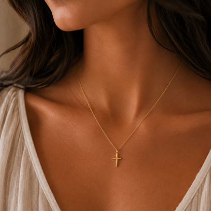 Cross Charm Necklace