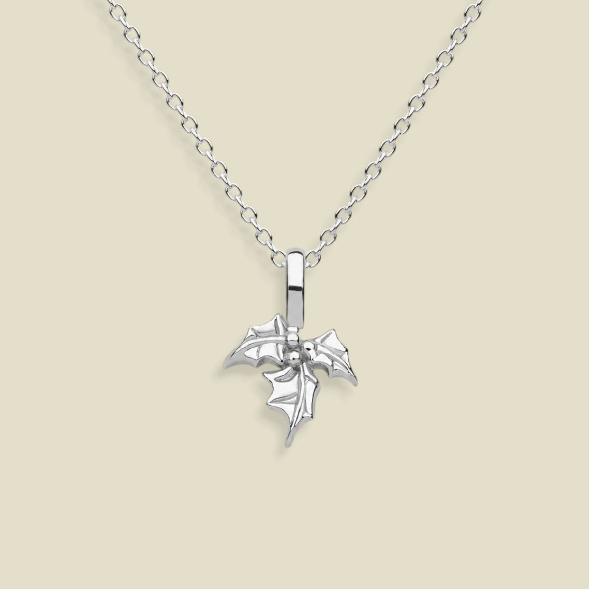 December Birth Flower Charm Necklace