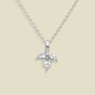 December Birth Flower Charm Necklace