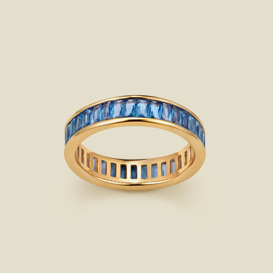 December Baguette Birthstone Ring