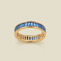 December Baguette Birthstone Ring