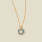 December Baguette Birthstone Necklace