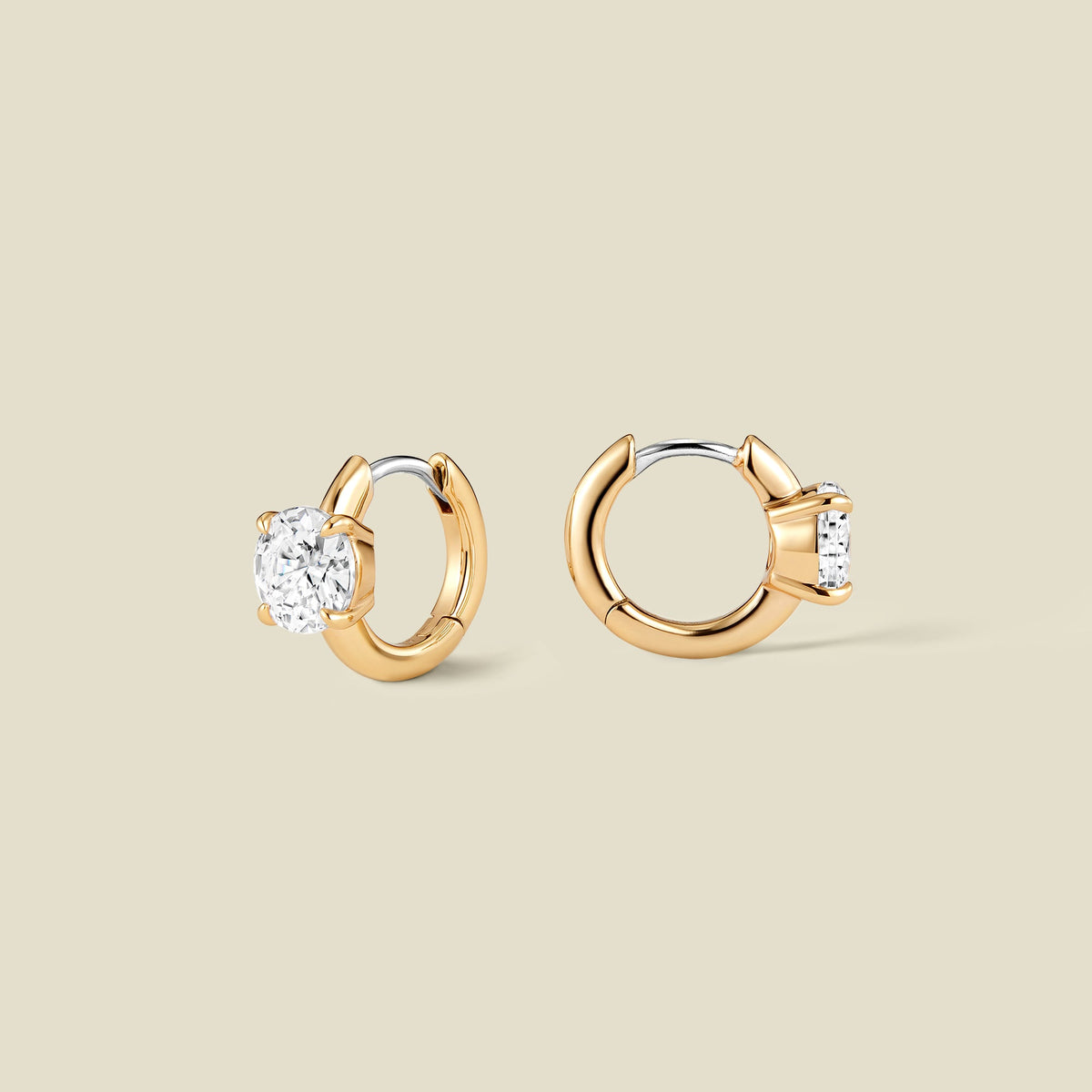 Ember Huggie Hoop Earring
