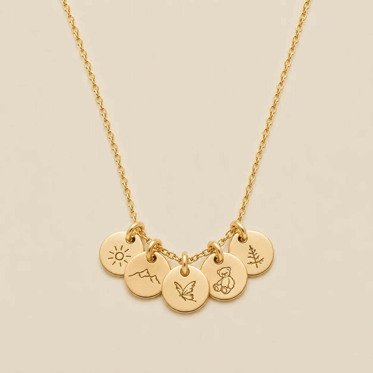 Evie Disc Necklace