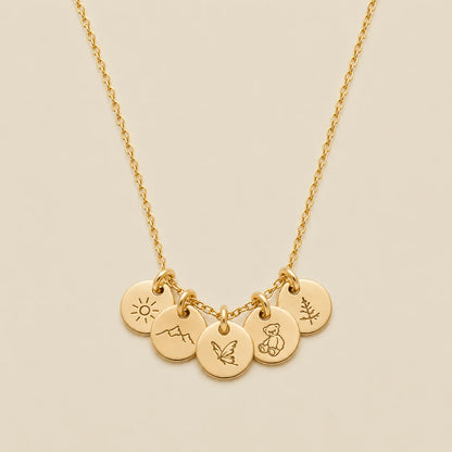 Evie Disc Necklace