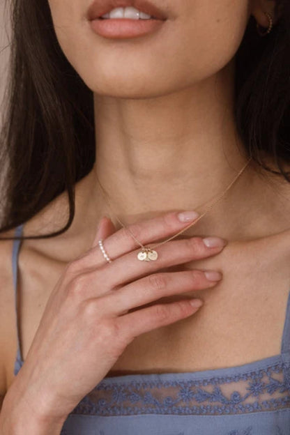 Evie Disc Necklace