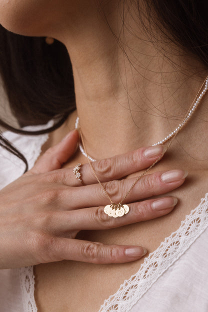 Evie Disc Necklace