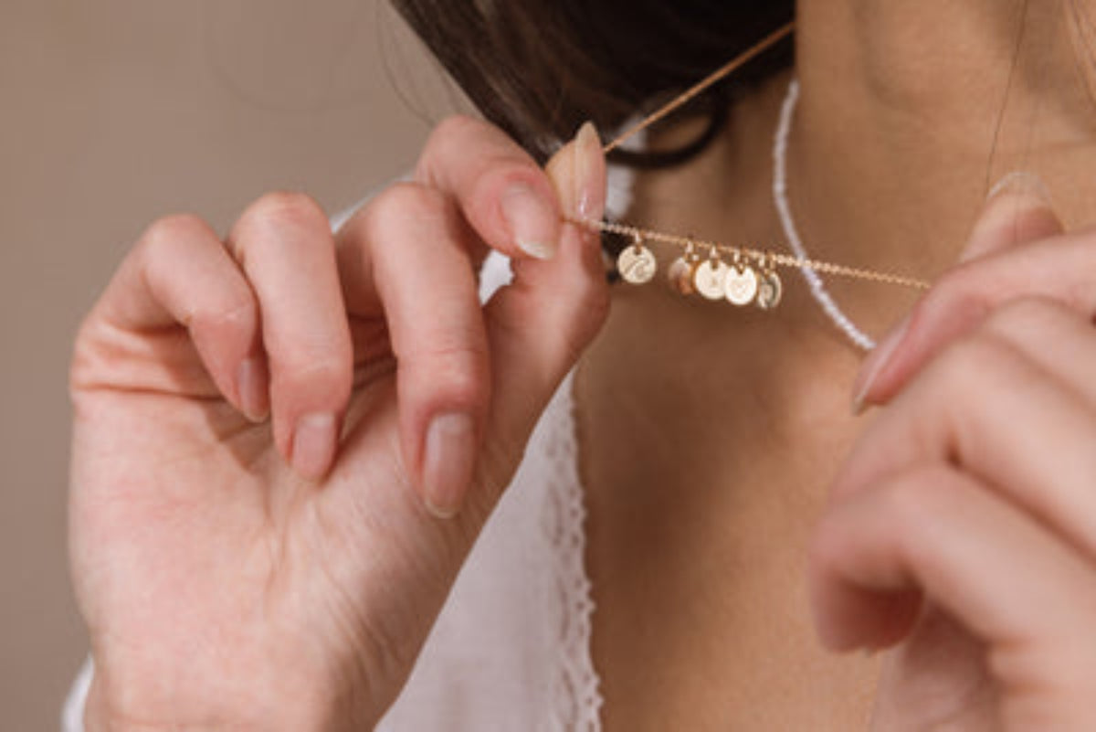 Evie Disc Necklace