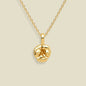 February Birth Flower Charm Necklace