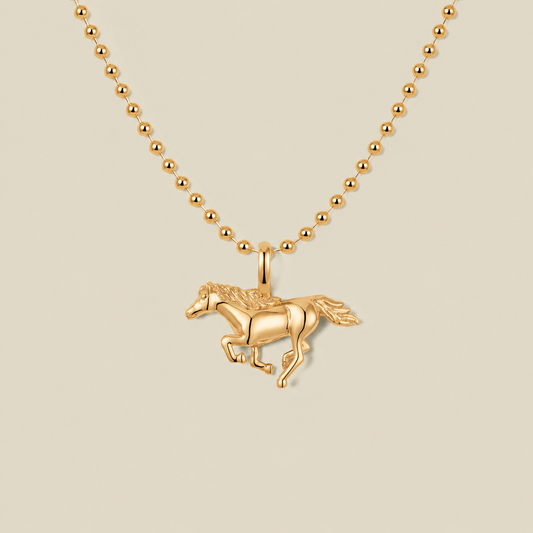 Fire Horse Necklace