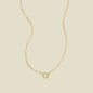 Flat Cable Charm Necklace