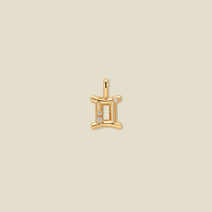 Gemini Zodiac Charm