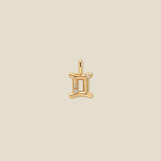 Gemini Zodiac Charm