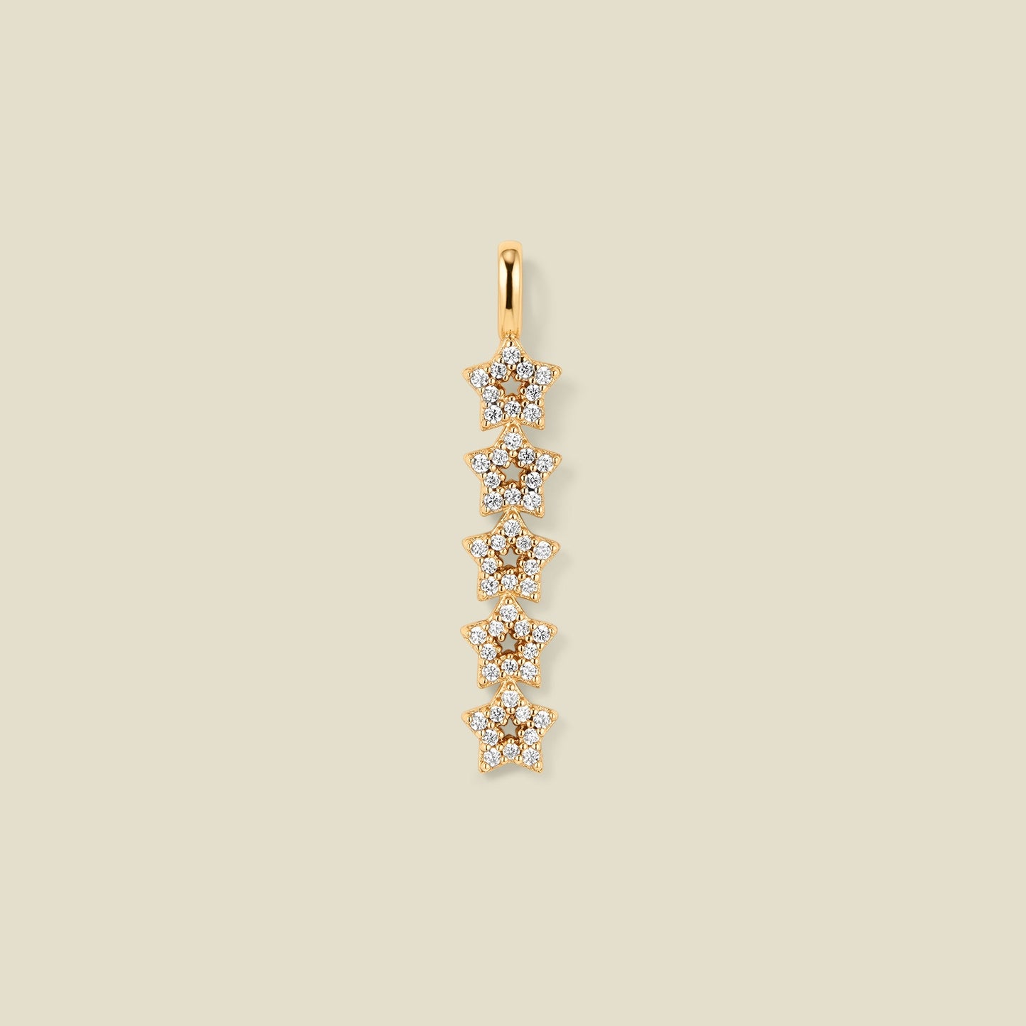 Vertical Star Charm