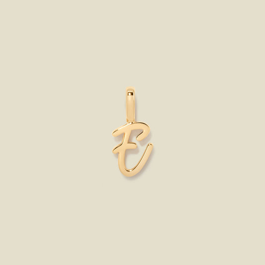 Script Initial E Charm