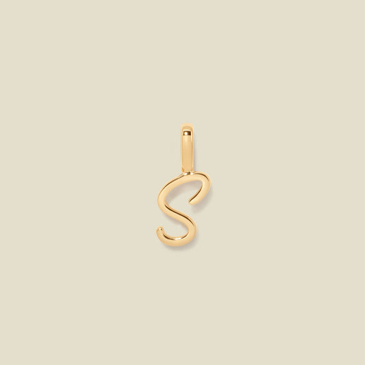 Script Initial S Charm
