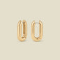 Sol Paperclip Hoop Earrings