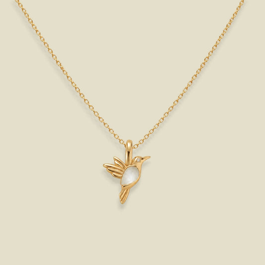Hummingbird Charm Necklace